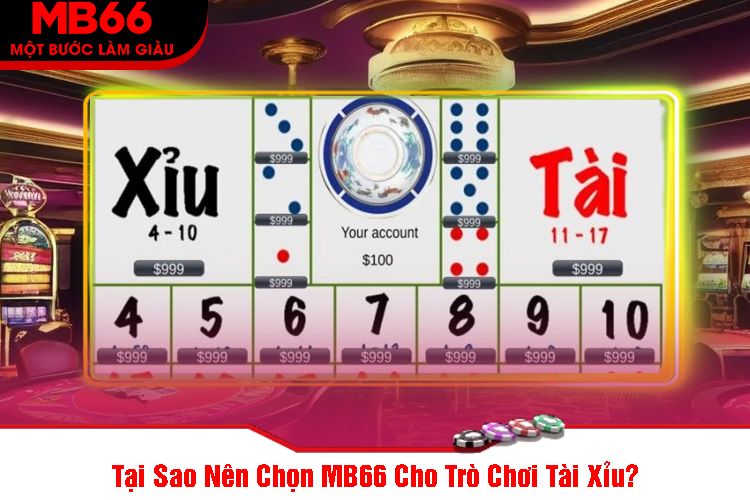 Tại Sao Nên Chọn MB66 Cho Trò Chơi Tài Xỉu